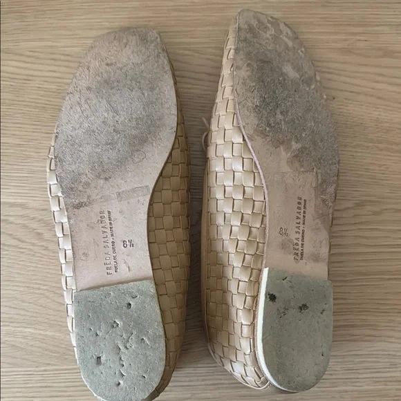 Woven Tan Flats - Picture 3 of 6